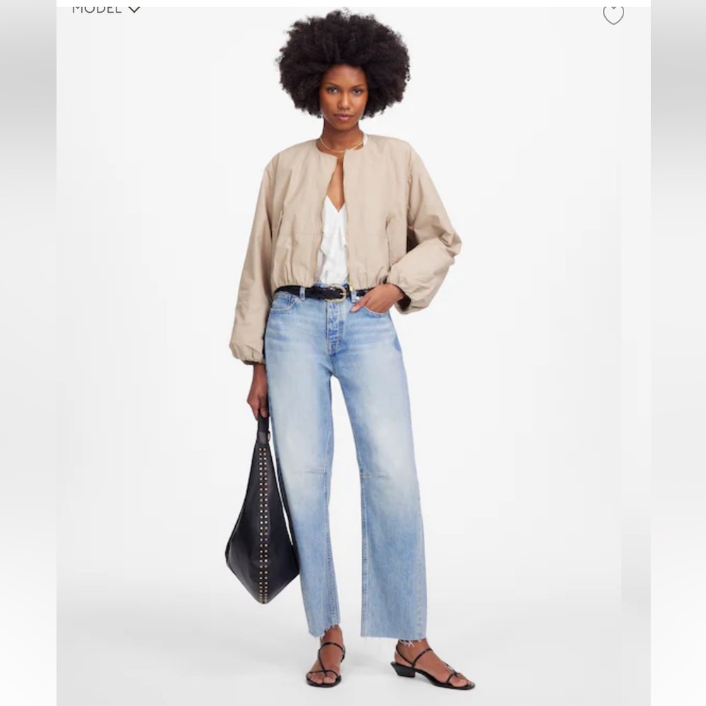 Madewell The Darted Barrel-Leg Jean
Edmonson WashRigid NWT SZ 32